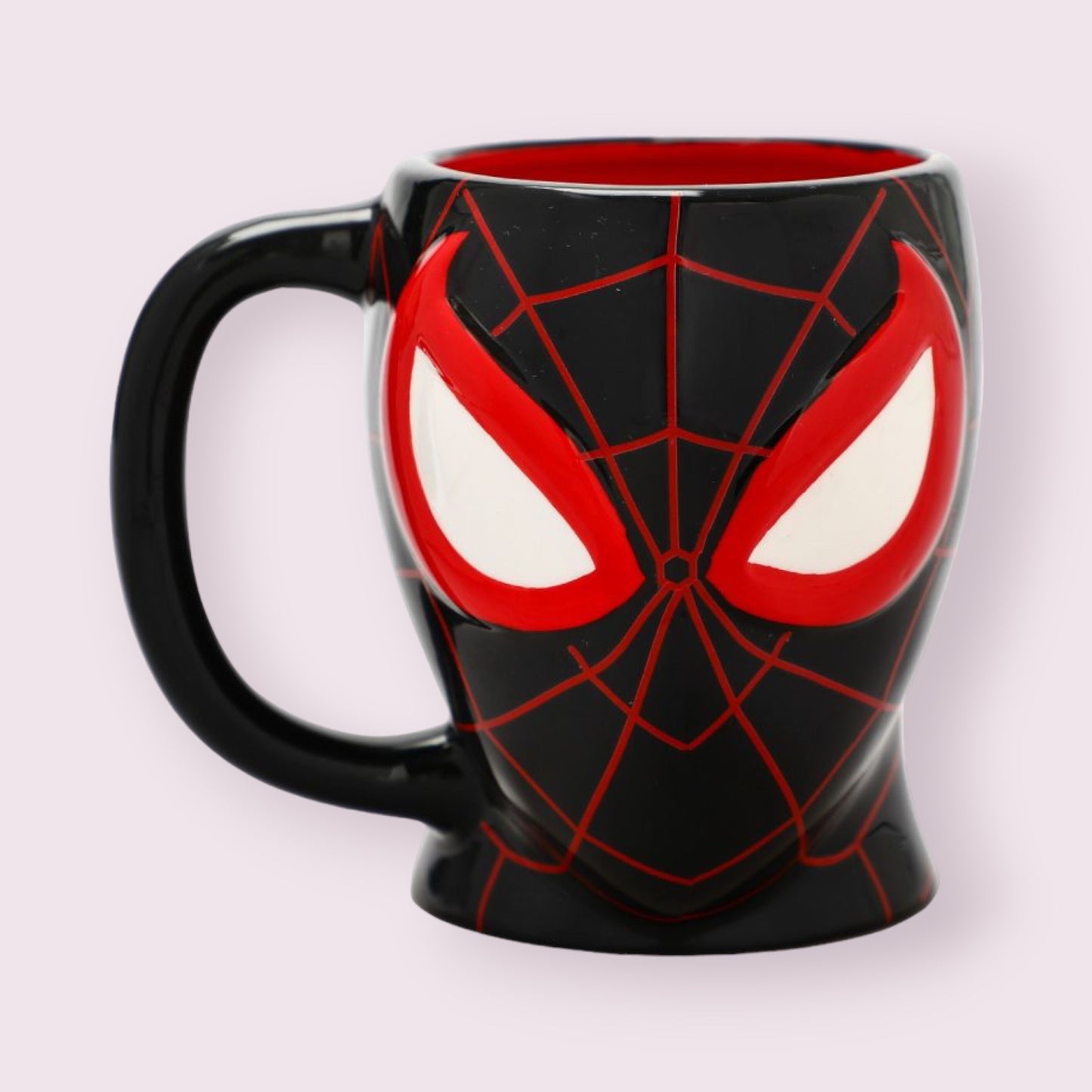 Spider-Man Black Sculpted Mug Pixie Candy Shoppe