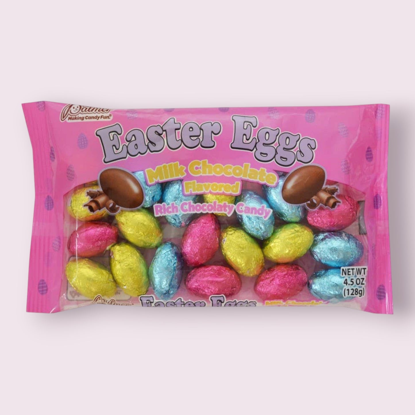 Foil Wrapped Easter Eggs, Milk Choc Flavor, 4.5oz