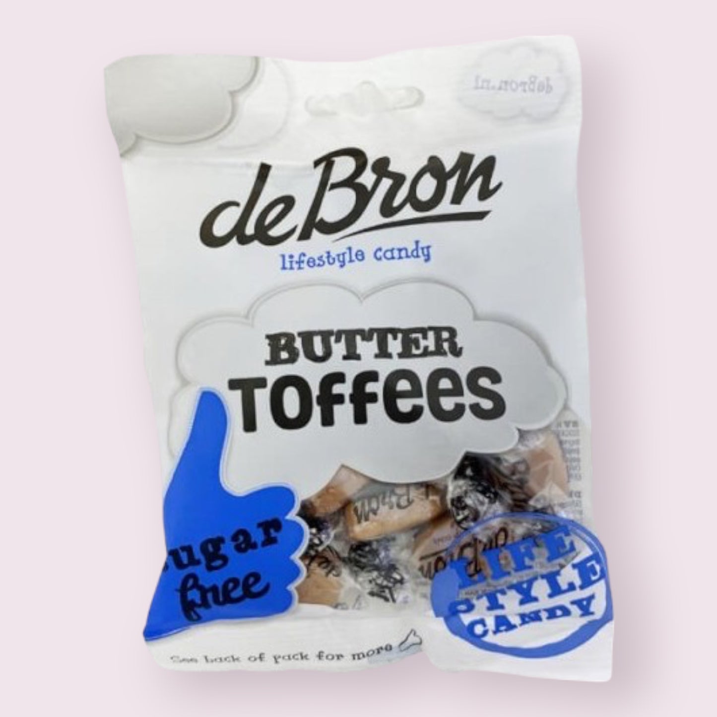 Debron Sugar Free Butter Toffees Bag Pixie Candy Shoppe