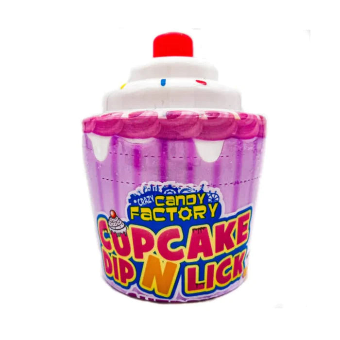 Crazy Candy Factory Cupcake Dip N Lick