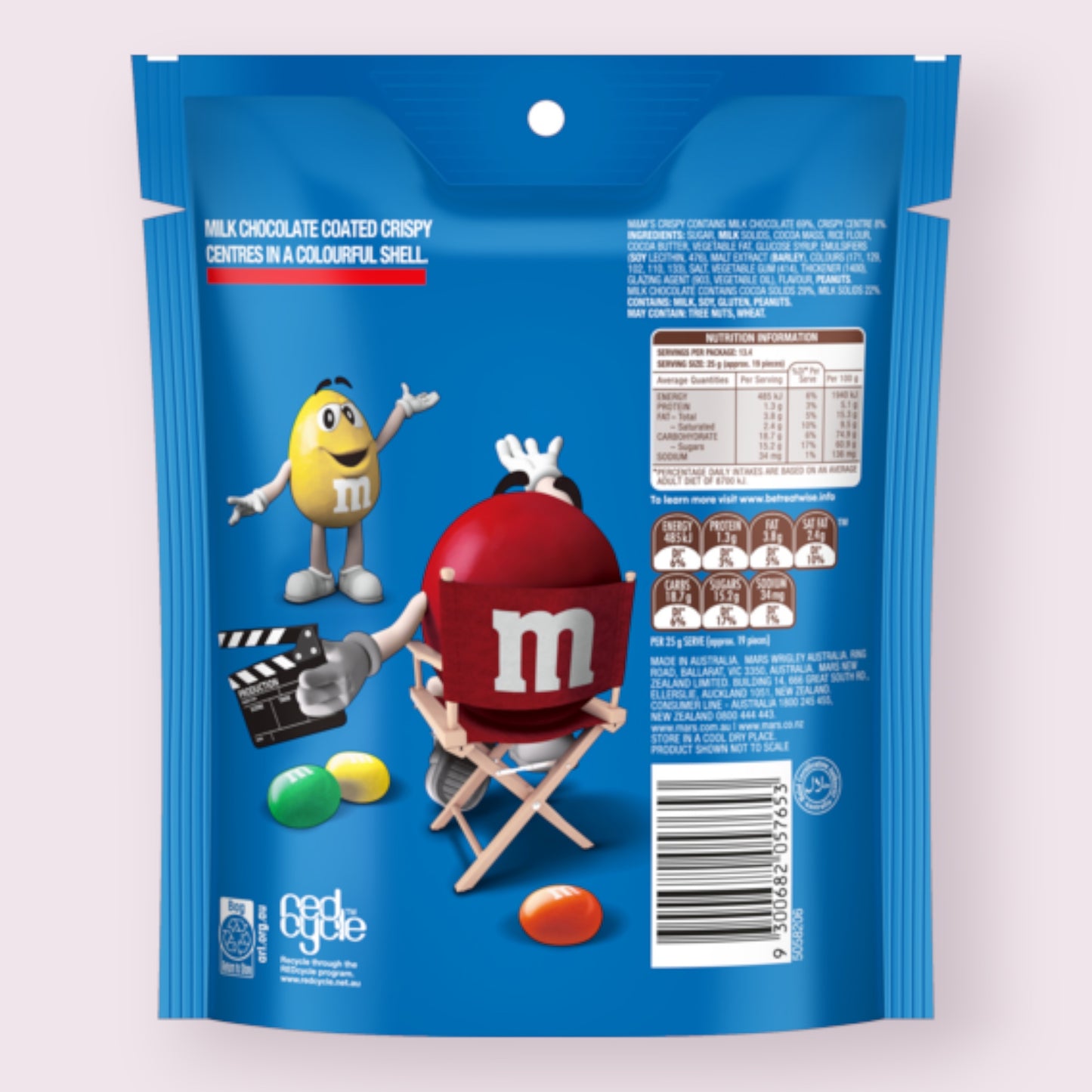 M&Ms Crispy Bag (AUS) Pixie Candy Shoppe