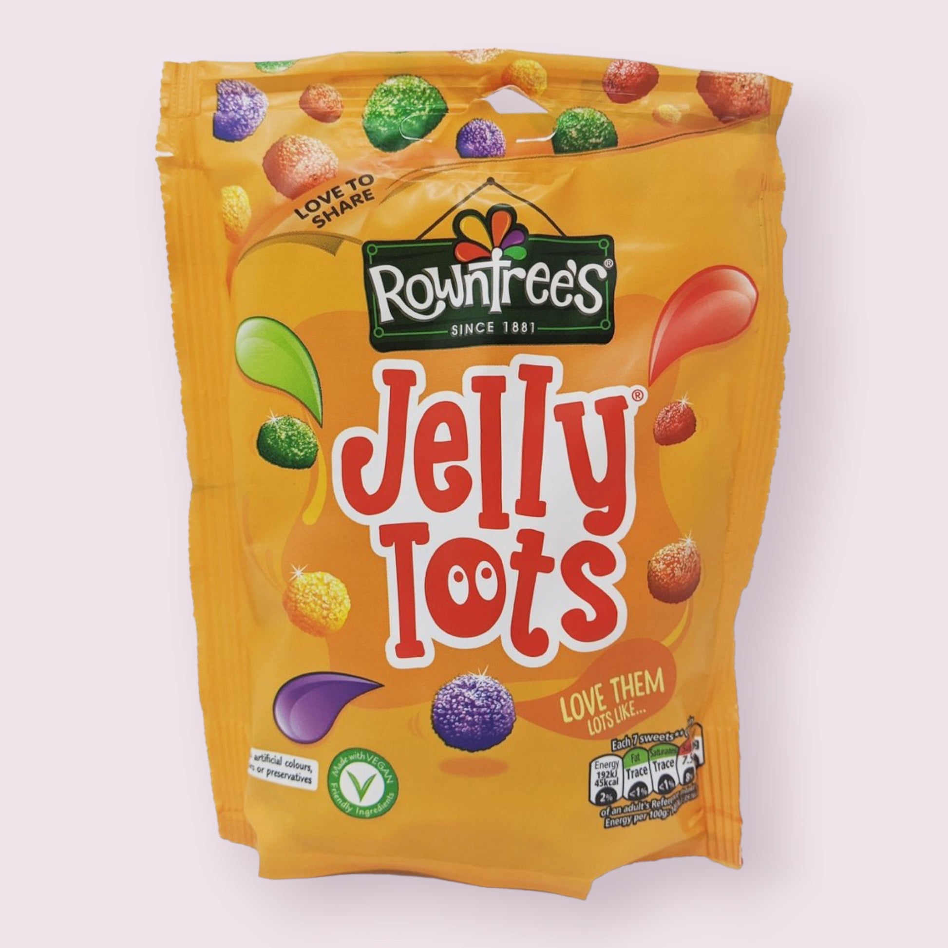 Rowntree's Jelly Tots Bag  Pixie Candy Shoppe