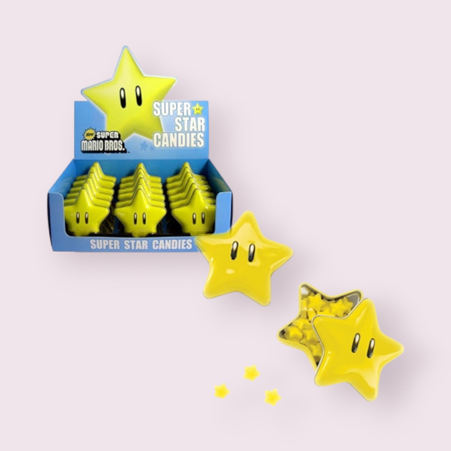 Super Mario Star Candy Tin Pixie Candy Shoppe
