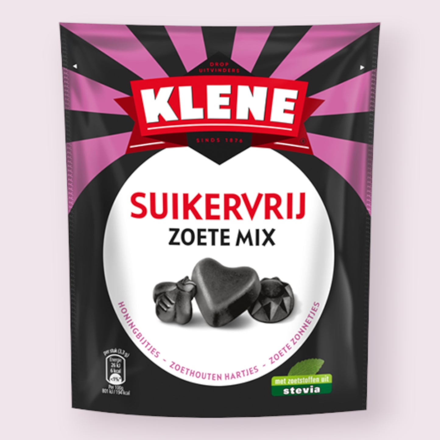 Klene Sugar Free Sweet (ZOETE) Licorice Mix Pixie Candy Shoppe