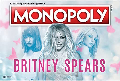Britney Spears Monopoly Game Pixie Candy Shoppe
