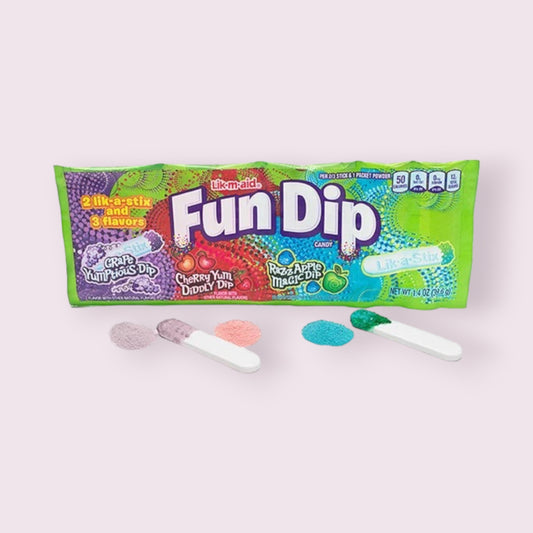 Wonka Fun Dip Pouch Retro Pixie Candy Shoppe