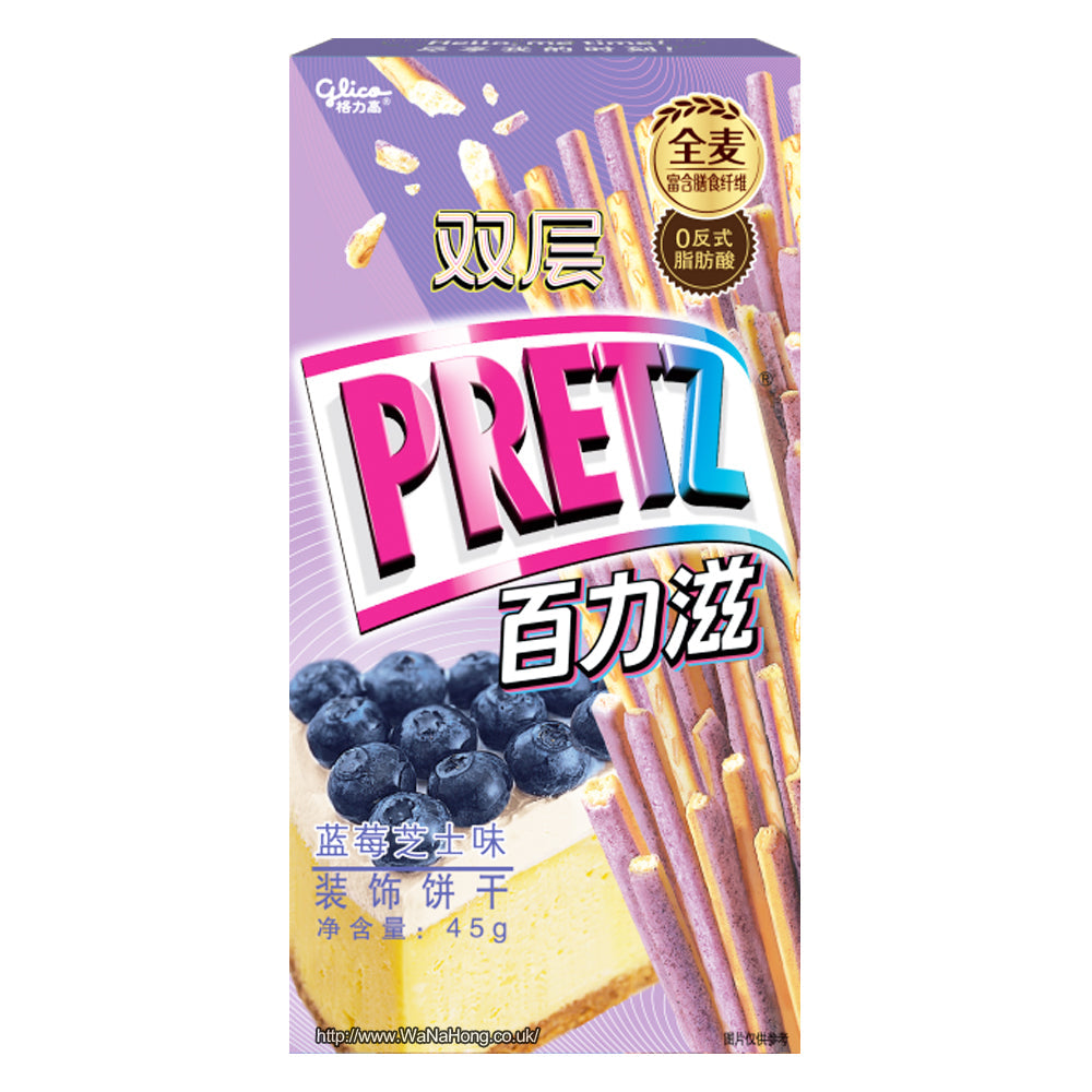 PRETZ Blueberry Cheesecake