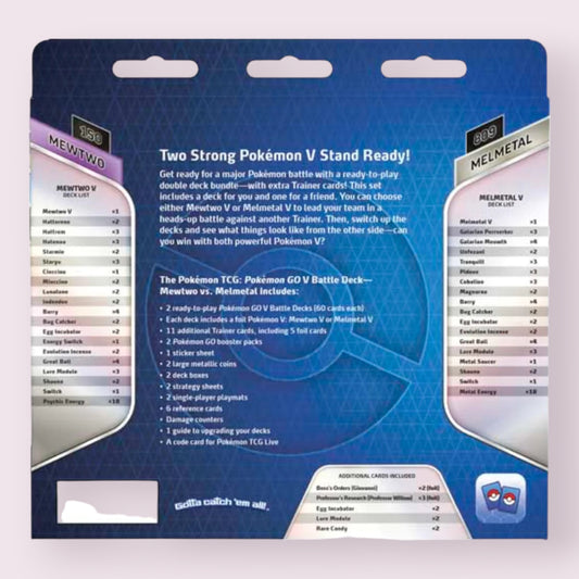 Pokémon Go V-battle Double Card Packs  Pixie Candy Shoppe