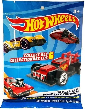 Hot Wheels 3D Puzzle Popping Candy