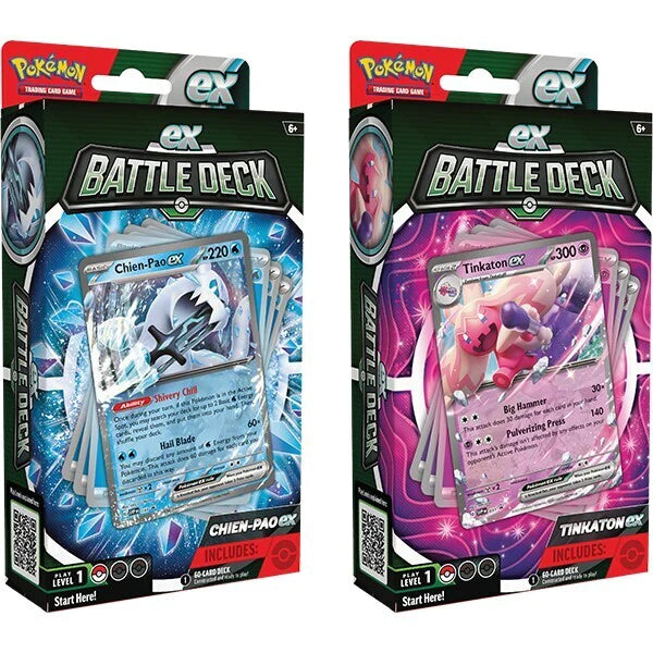 Pokémon Ex Chien-pao & Tinkaton Battle Deck