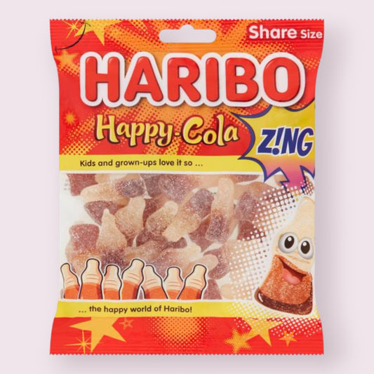 Haribo Happy Cola Z!ng Bag  Pixie Candy Shoppe