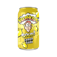 Warheads Soda Cans Pixie Candy Shoppe Sour Lemon