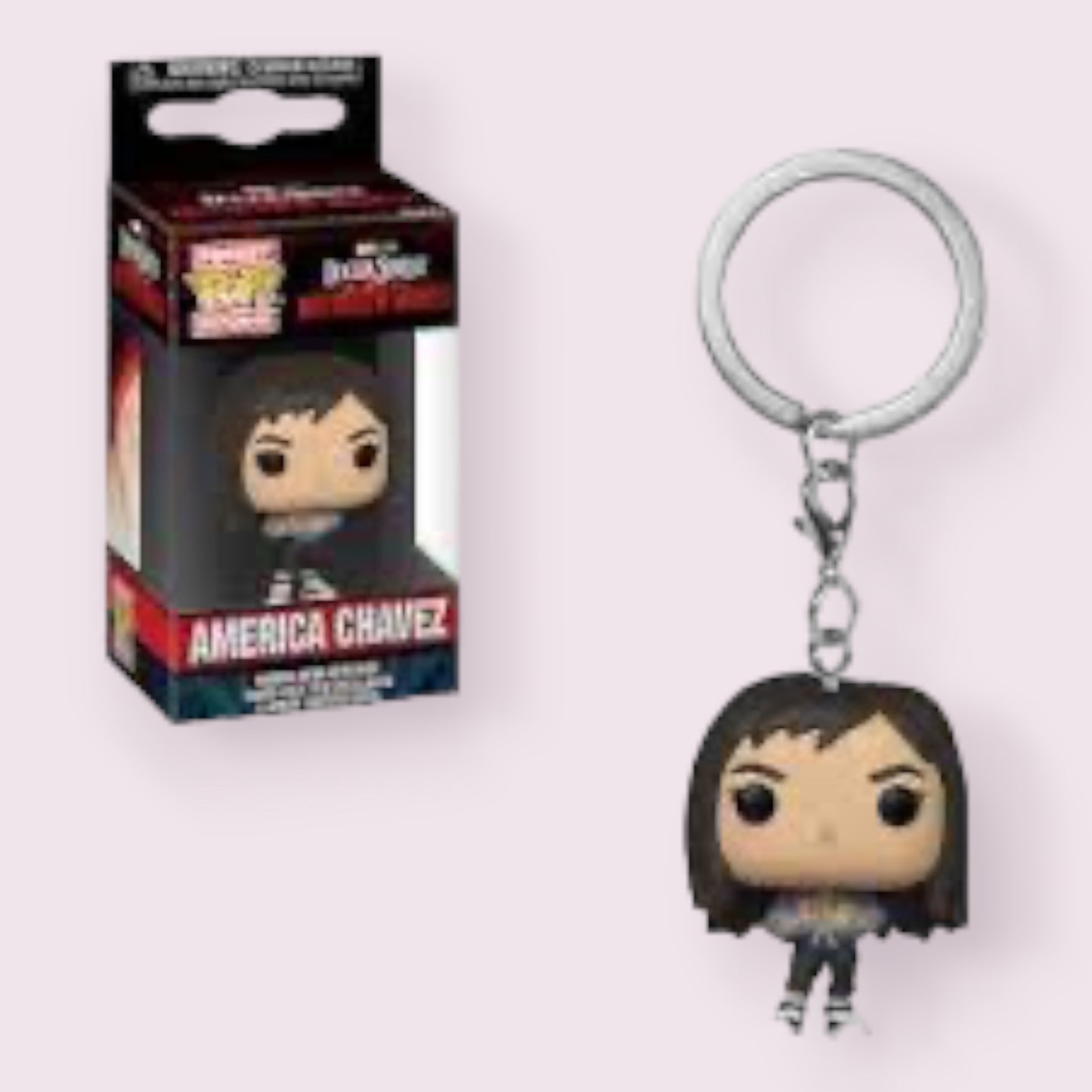 POP! Marvel Dr.America Chavez Keychain Pixie Candy Shoppe