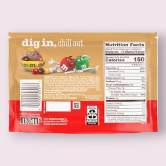 M&Ms Peanut Butter & Jelly Bag Pixie Candy Shoppe