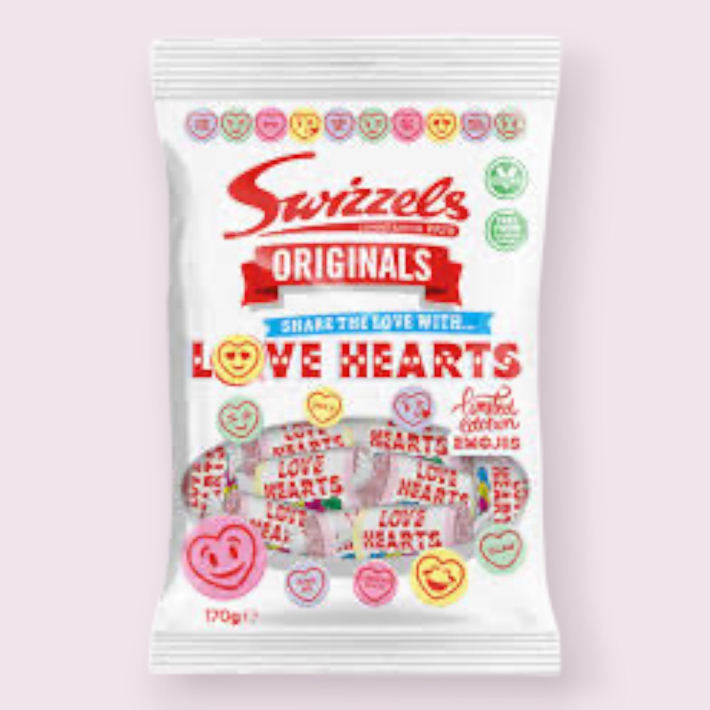 Swizzels Love Hearts bag Pixie Candy Shoppe