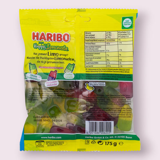 Haribo Happy Lemonade Bag Pixie Candy Shoppe