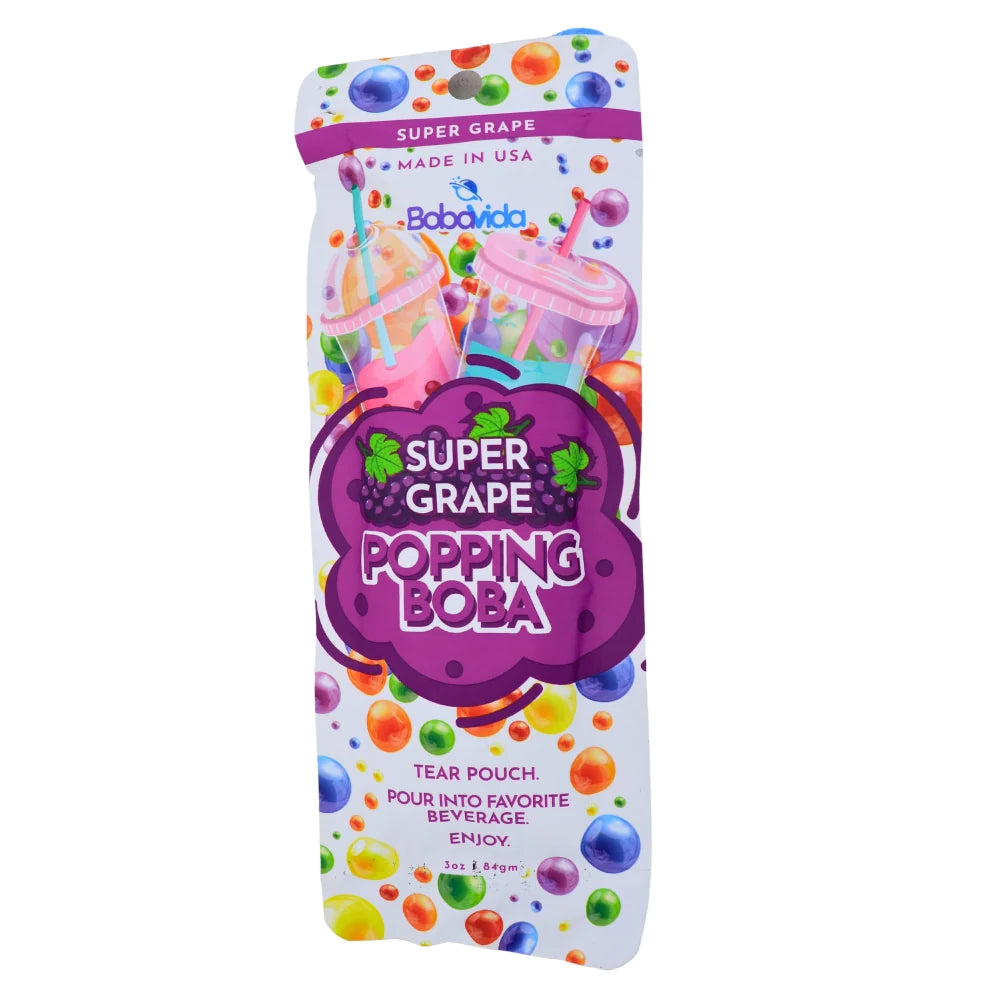 Bobavida Popping Boba Super Grape