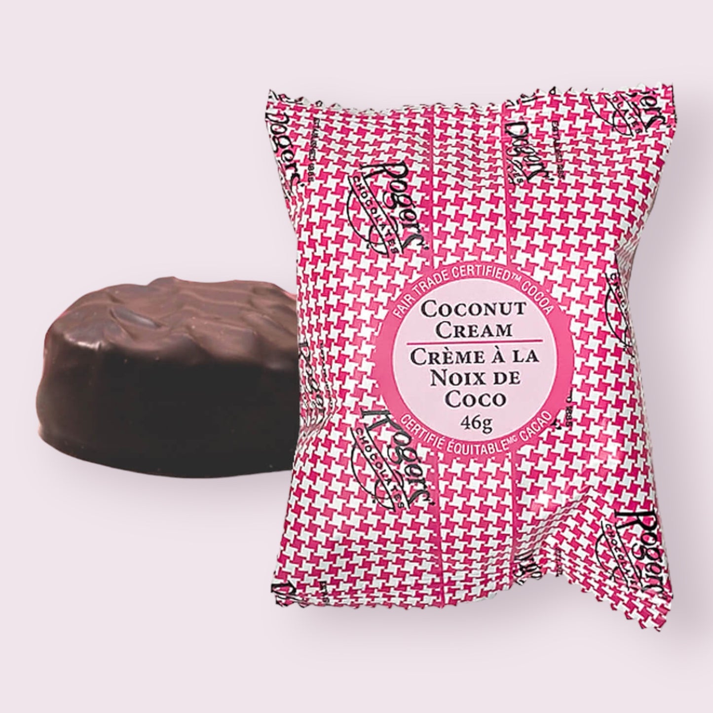 Roger's Coconut Cream Square Chocolate Pixie Candy Shop