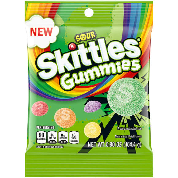 Skittles Sour Gummies Bag