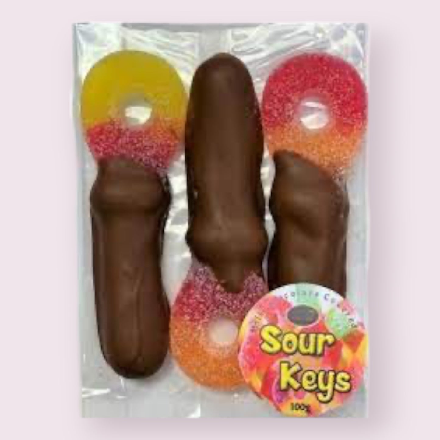 Chocolate Covered Sour Keys Pixie Candy Shoppe