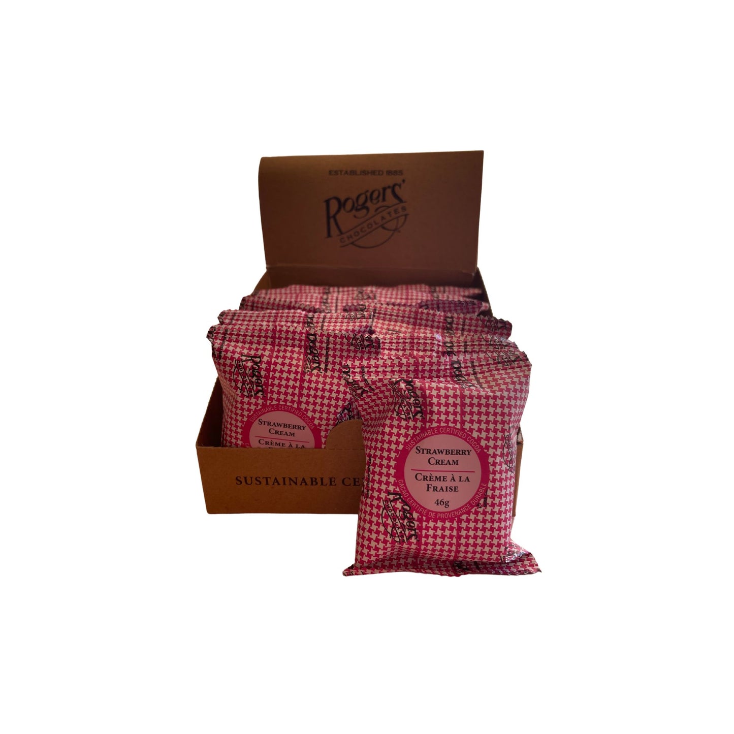 Rogers Strawberry Cream Chocolate Pixie Candy Shop