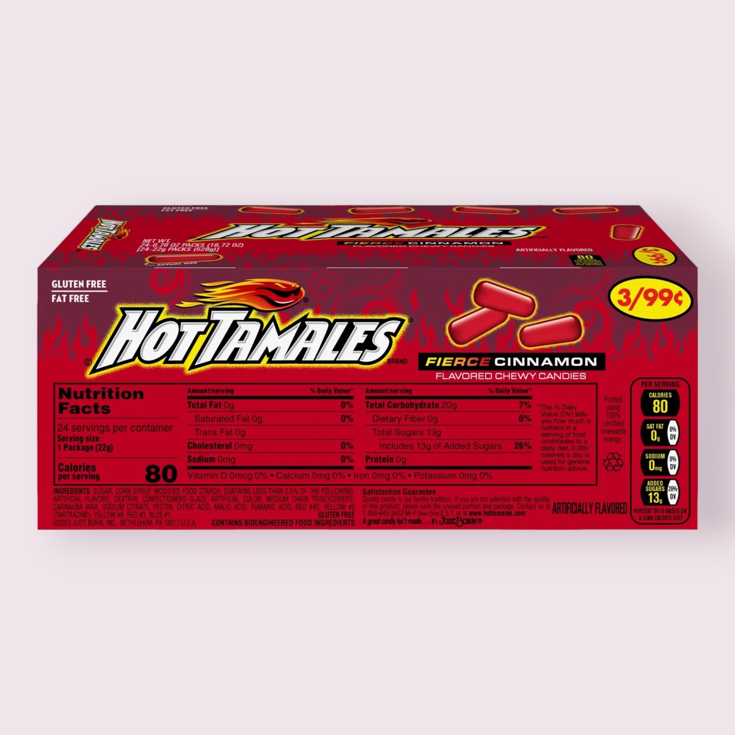 Hot Tamales Mini Size Pixie Candy Shoppe