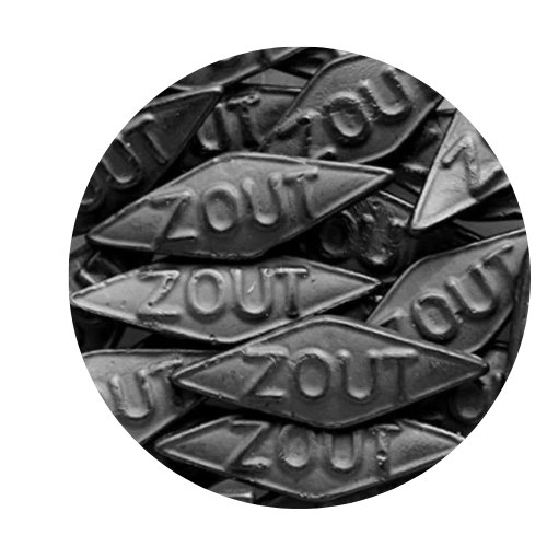 Matthijs Licorice Salted Diamonds Licorice Pixie Candy Shoppe