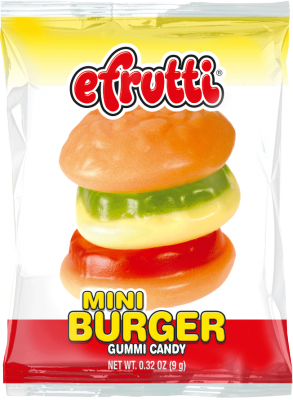 EFRUTTI Mini Food Candy Pixie Candy Shoppe Mini Burger