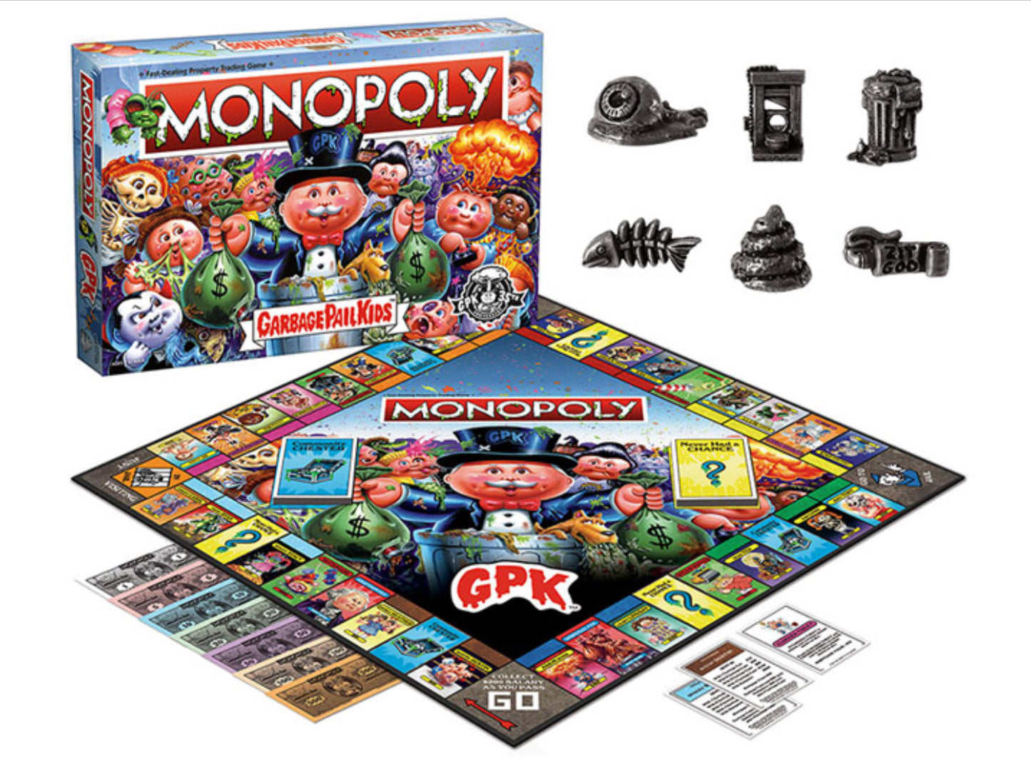 Garbage Pail Kids Monopoly Games Pixie Candy Shoppe