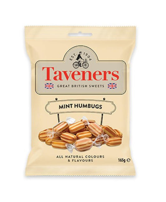 Tavener's Mint Humbugs Bag British Pixie Candy Shop