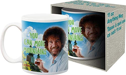 Bob Ross Move Mountains Mug Mugs Pixie Candy Shop