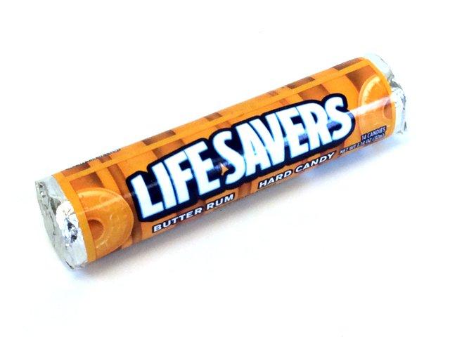 Butter Rum LifeSaver Rolls Retro Pixie Candy Shoppe