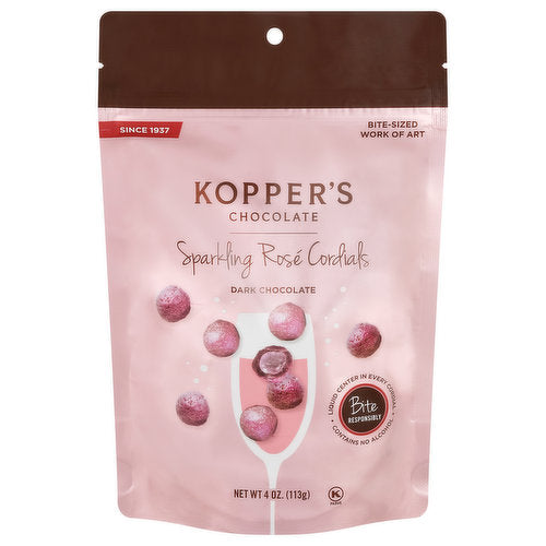 Koppers Sparking Rosé Cordials Pixie Candy Shoppe