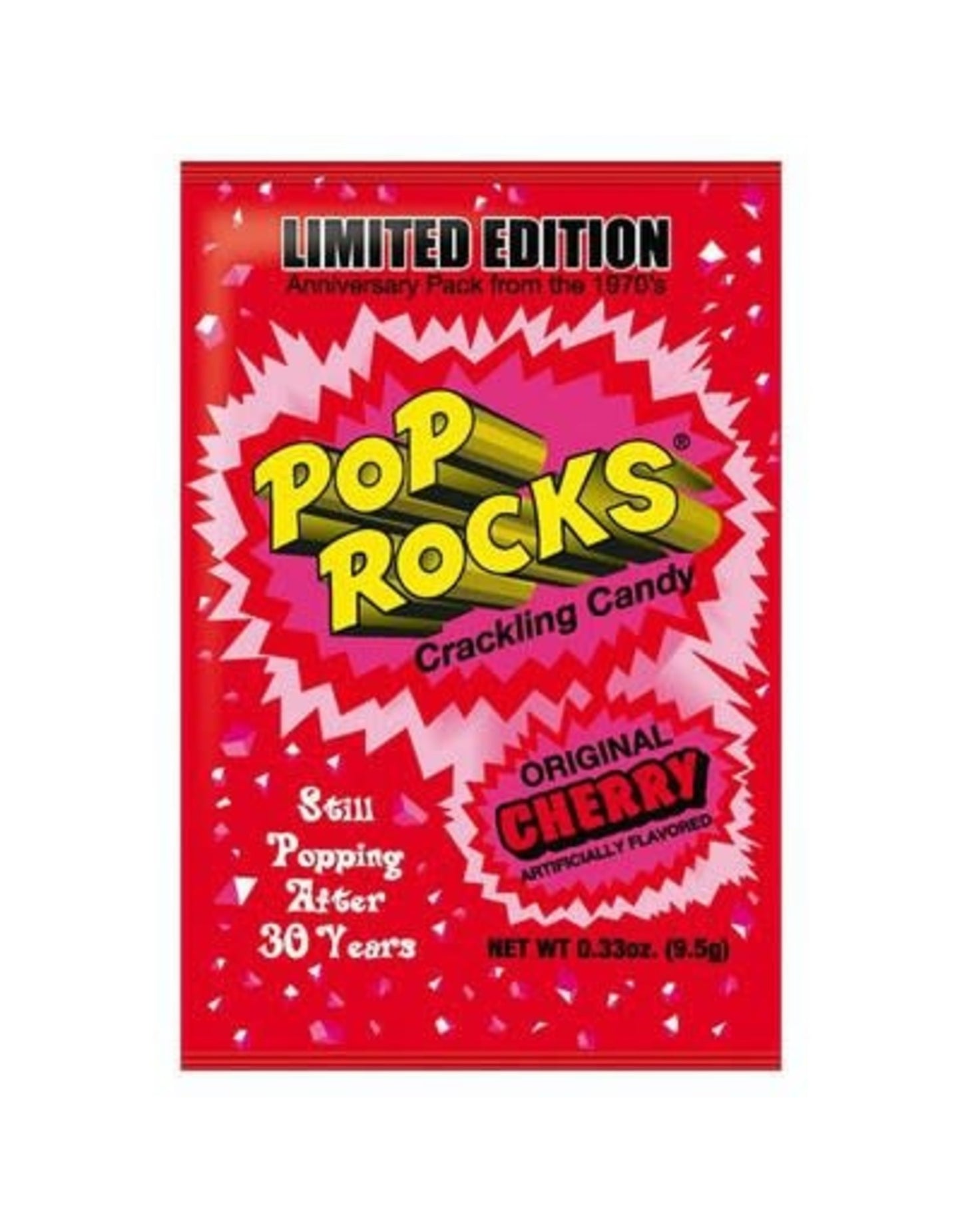 Pop Rocks Packs Retro Pixie Candy Shop cherry