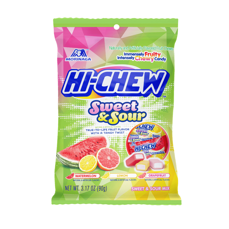 Hi- Chew Bags Assorted Bags Essentials Pixie Candy Shoppe Sweet & Sour Citrus Mix