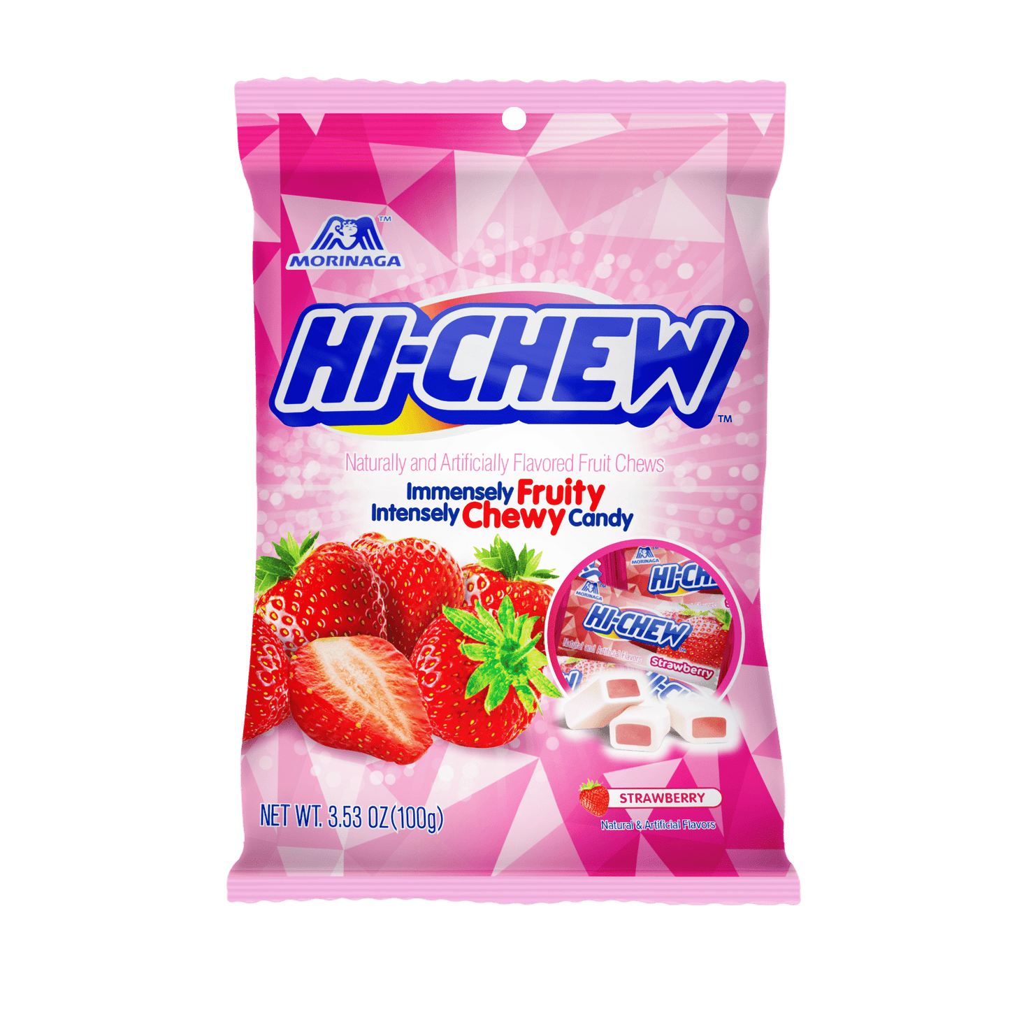 Hi- Chew Bags Assorted Bags Essentials Pixie Candy Shoppe Strawberry