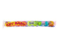 Cry Baby Nitro Sours Bubblegum Tube Gum Pixie Candy Shoppe