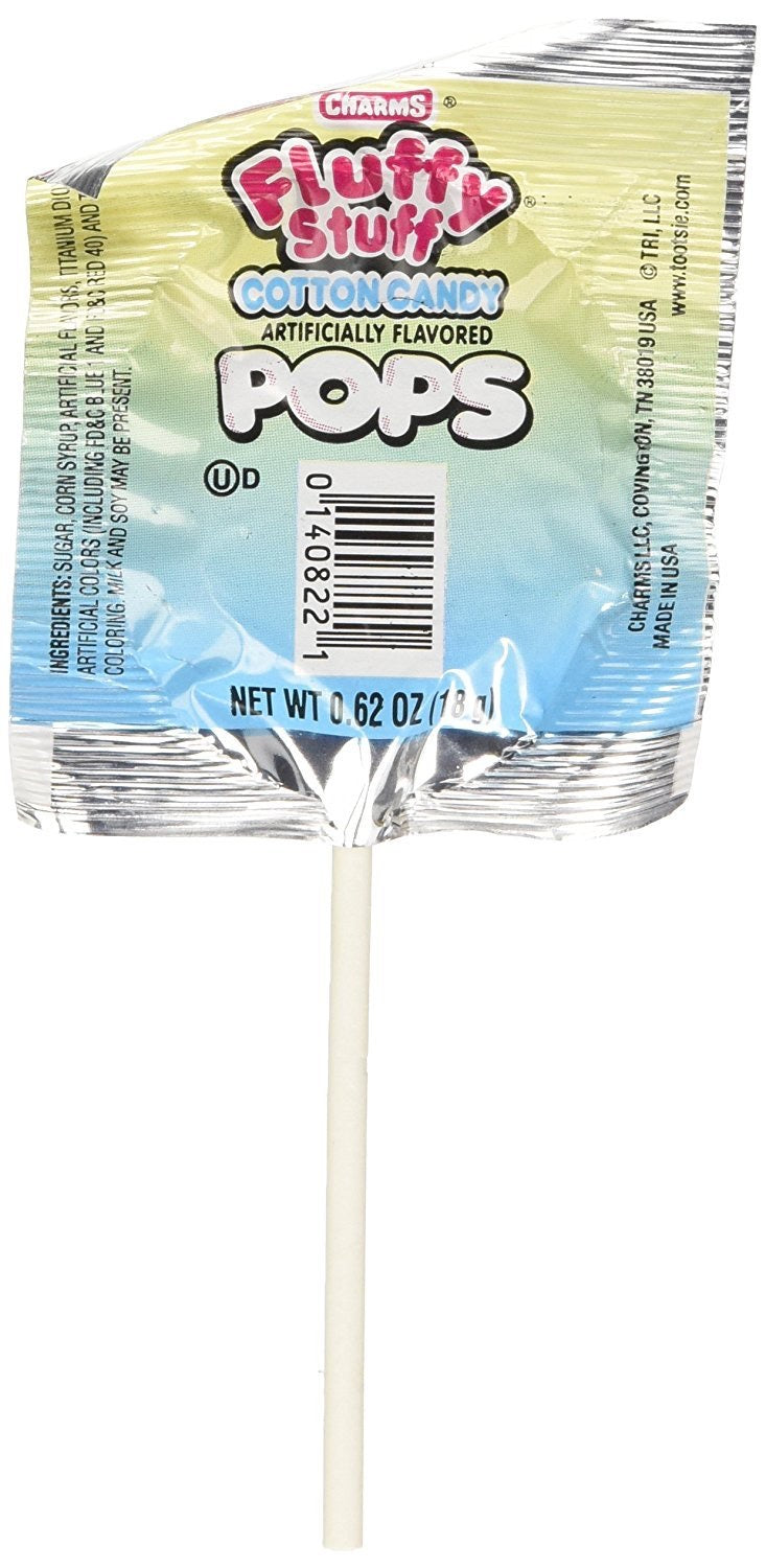 Tootsie Fluffy Stuff Cotton Candy Pops Pixie Candy Shoppe