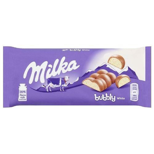 Milka Chocolate Bars Chocolate Pixie Candy Shoppe Bubbly White