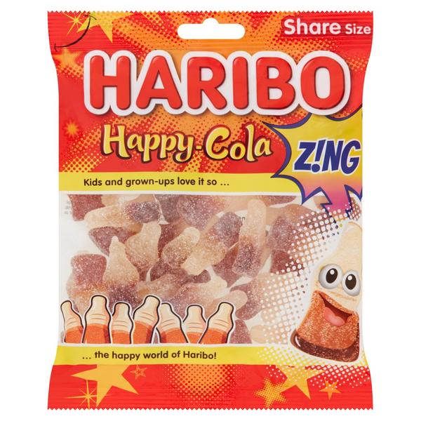 Haribo Happy Cola Z!ng Bag Pixie Candy Shoppe