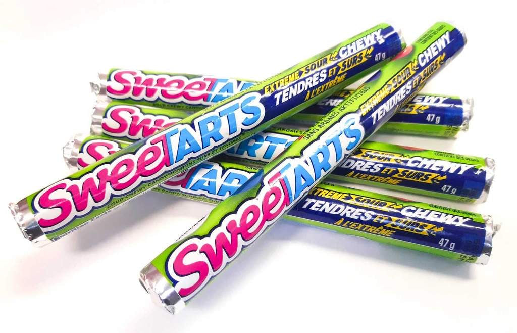 Sweetarts Chewy Sours Candy Rolls