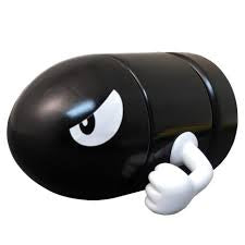 Super Mario Bullet Bill Candy Tin Pixie Candy Shoppe