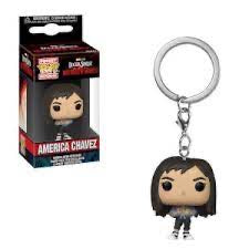 POP! Marvel Dr.America Chavez Keychain Pixie Candy Shoppe