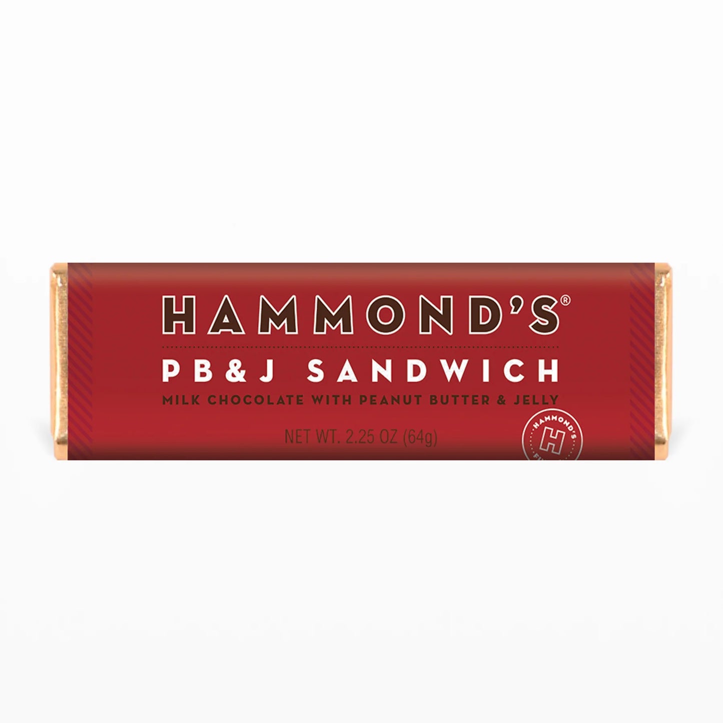 Hammond’s Chocolate Bars Chocolate Pixie Candy Shoppe PB&J sandwich