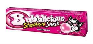 Bubblicious Bubblegum Gum Pixie Candy Shoppe Strawberry Splash