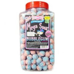 Barratt's Mega Sours Imported Pixie Candy Shoppe Bubblegum