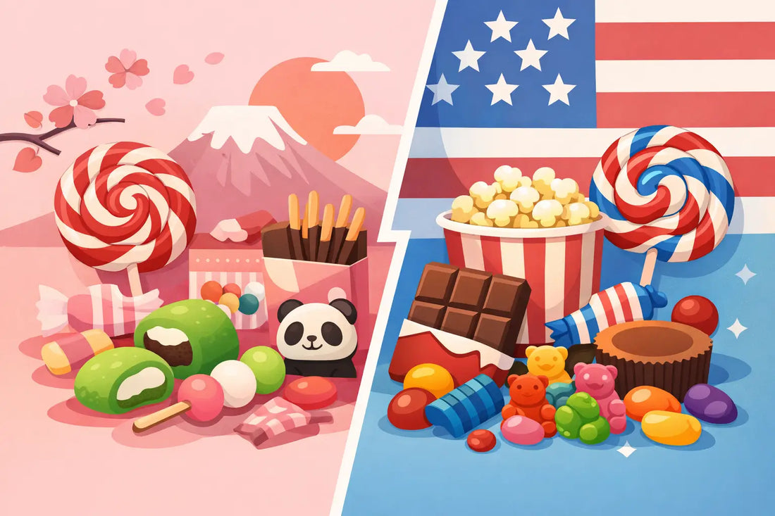 Japanese Candy vs American Candy Compared