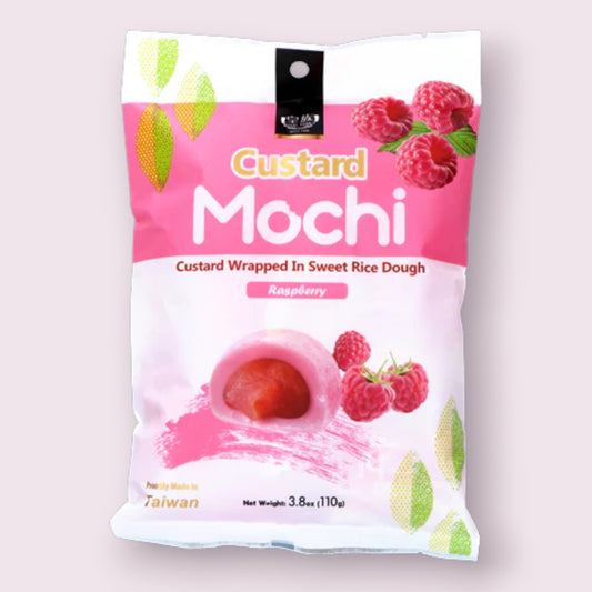 Royal Family Custard Mochi Raspberry Bag Pixie Candy Shoppe