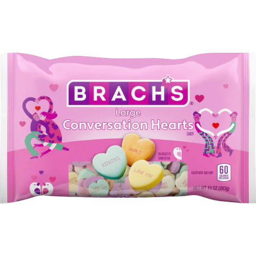 Brach’s Large Conversation Hearts Bag  Pixie Candy Shoppe   