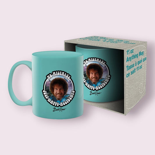 Bob Ross No Mistakes Mug Mugs Pixie Candy Shoppe